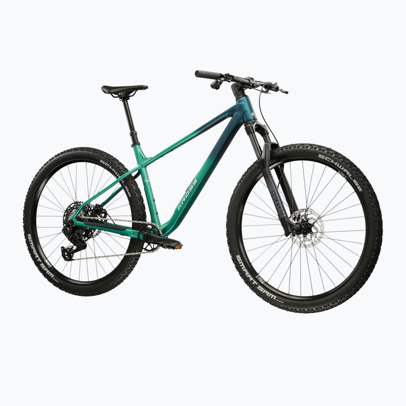 Планински велосипед KROSS Level X500 navy blue/turquoise/matte 2