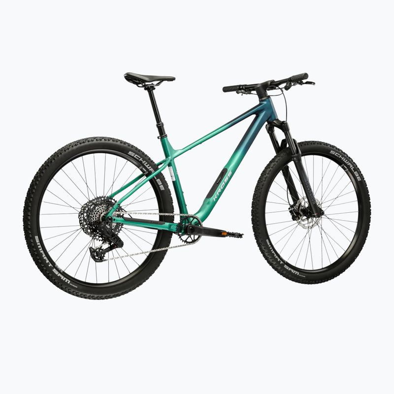Планински велосипед KROSS Level X500 navy blue/turquoise/matte 3