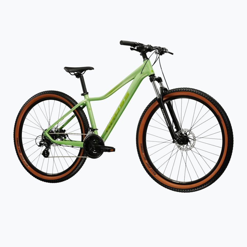 Дамски планински велосипед KROSS Lea X200 W 29 green/green/matte 2