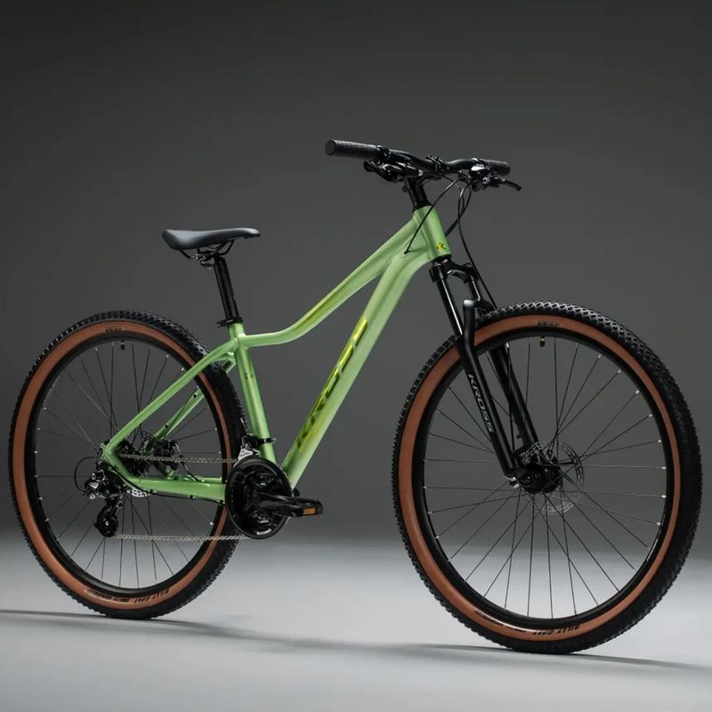 Дамски планински велосипед KROSS Lea X200 W 29 green/green/matte 10
