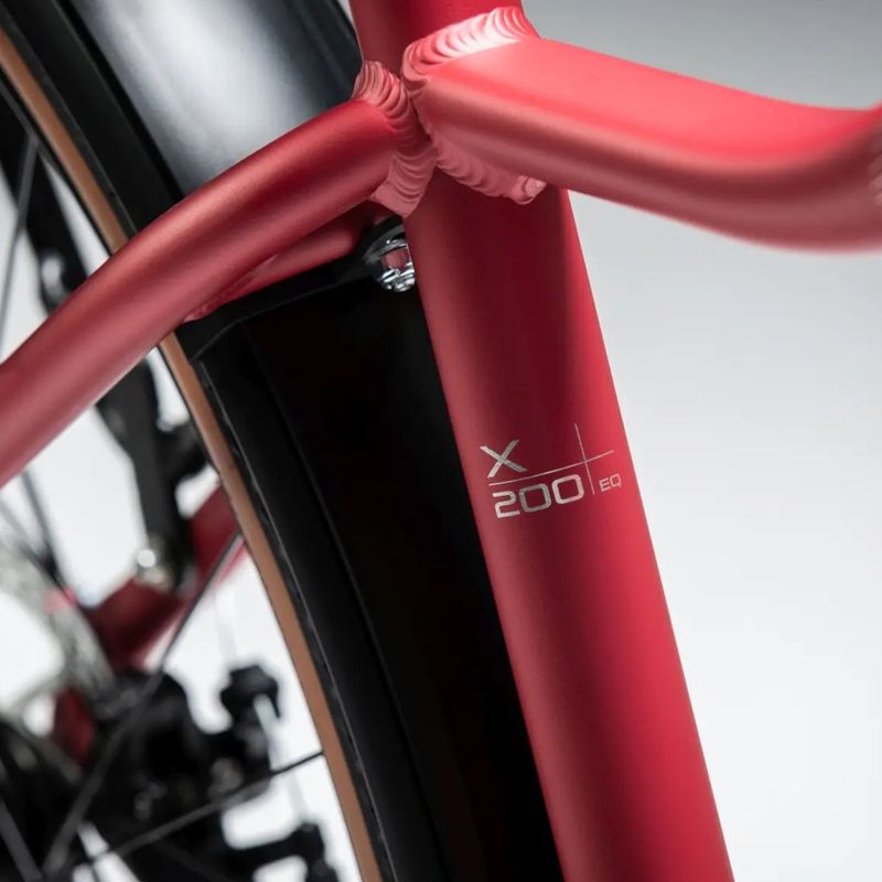 Дамски планински велосипед KROSS Lea X200 Eq W 29 pink/silver/matte 14