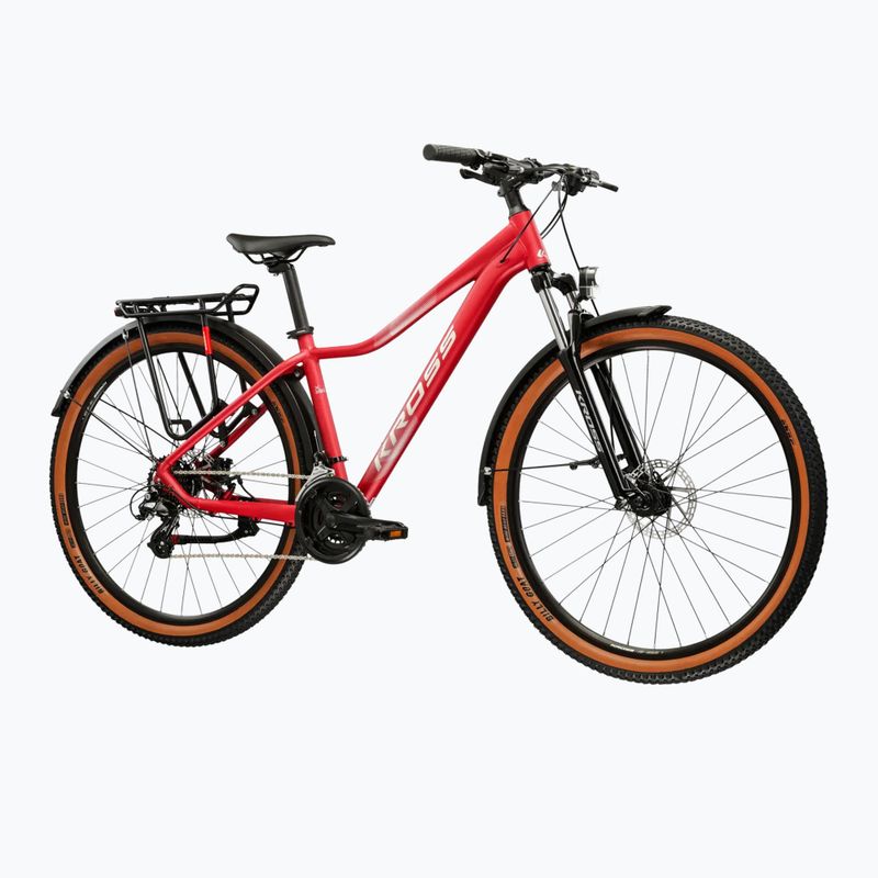 Дамски планински велосипед KROSS Lea X200 Eq W 27.5 pink/silver/matte 2