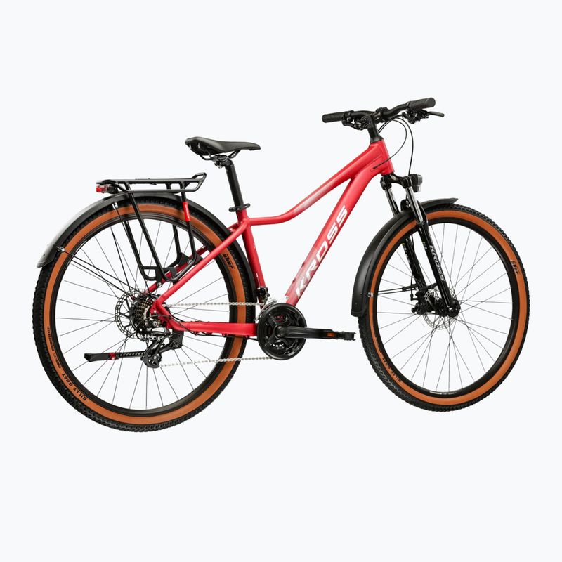 Дамски планински велосипед KROSS Lea X200 Eq W 27.5 pink/silver/matte 3