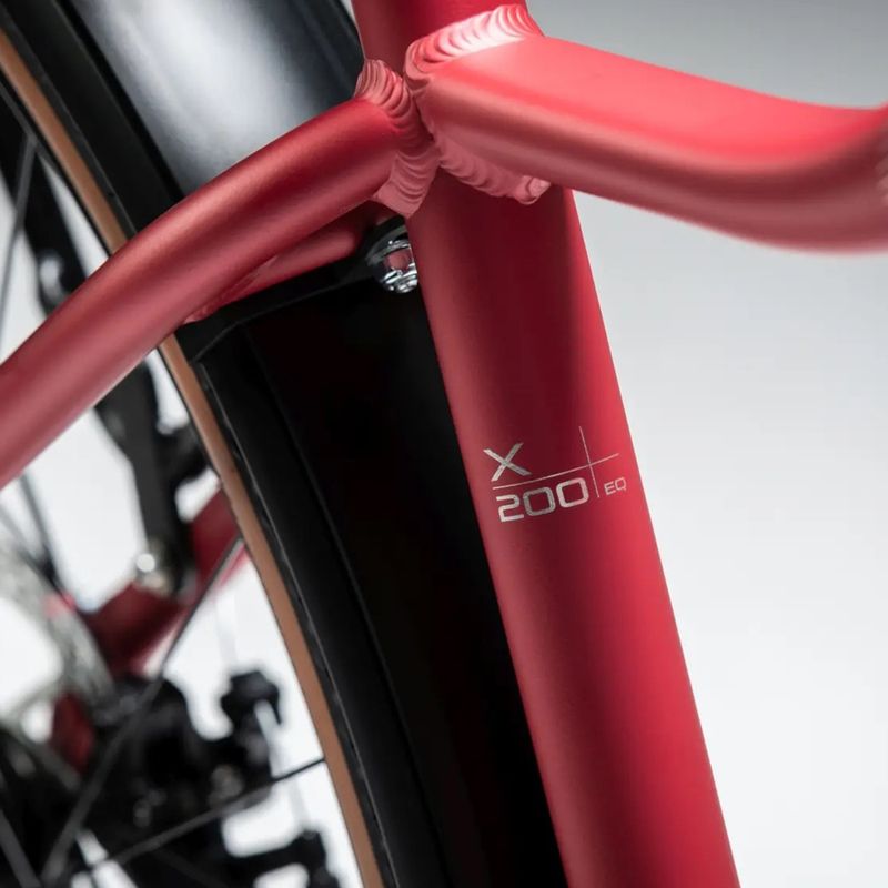 Дамски планински велосипед KROSS Lea X200 Eq W 27.5 pink/silver/matte 14