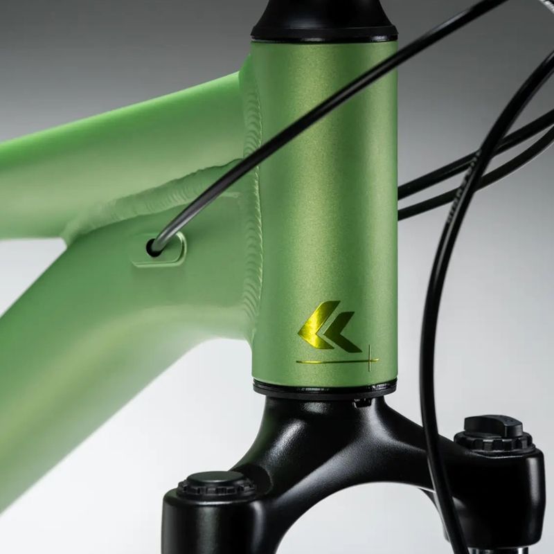 Дамски планински велосипед KROSS Lea X200 W 27.5 green/green/matte 14