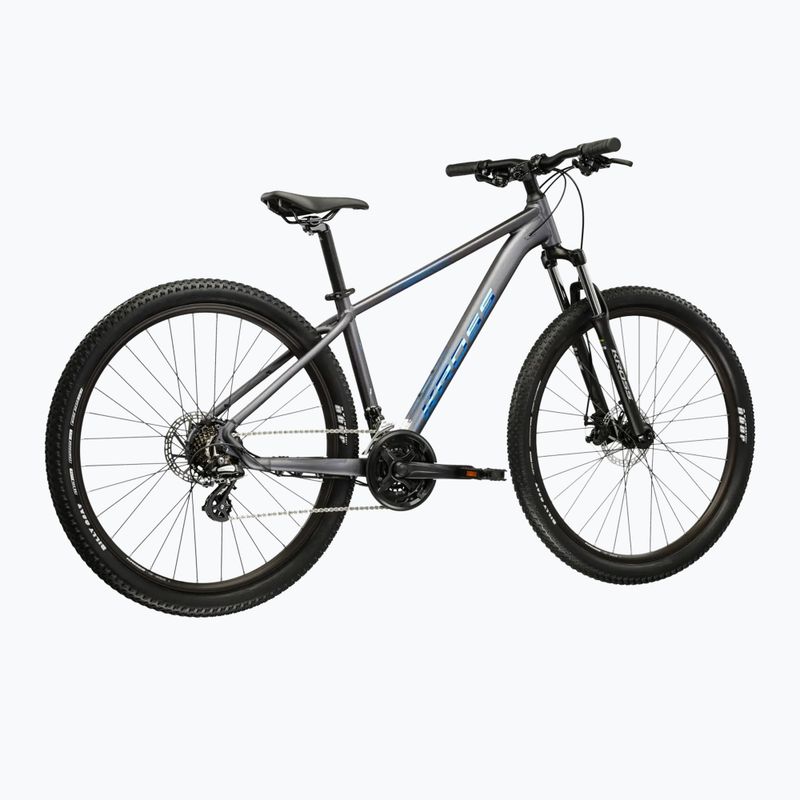 Планински велосипед KROSS Hexagon X200 29“ gray/blue/matte 3