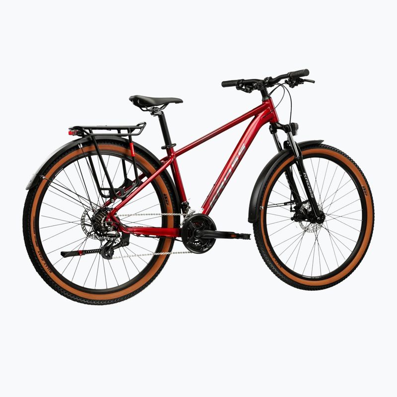 Планински велосипед KROSS Hexagon X200 EQ 29“ ruby red/graphite/shiny 3