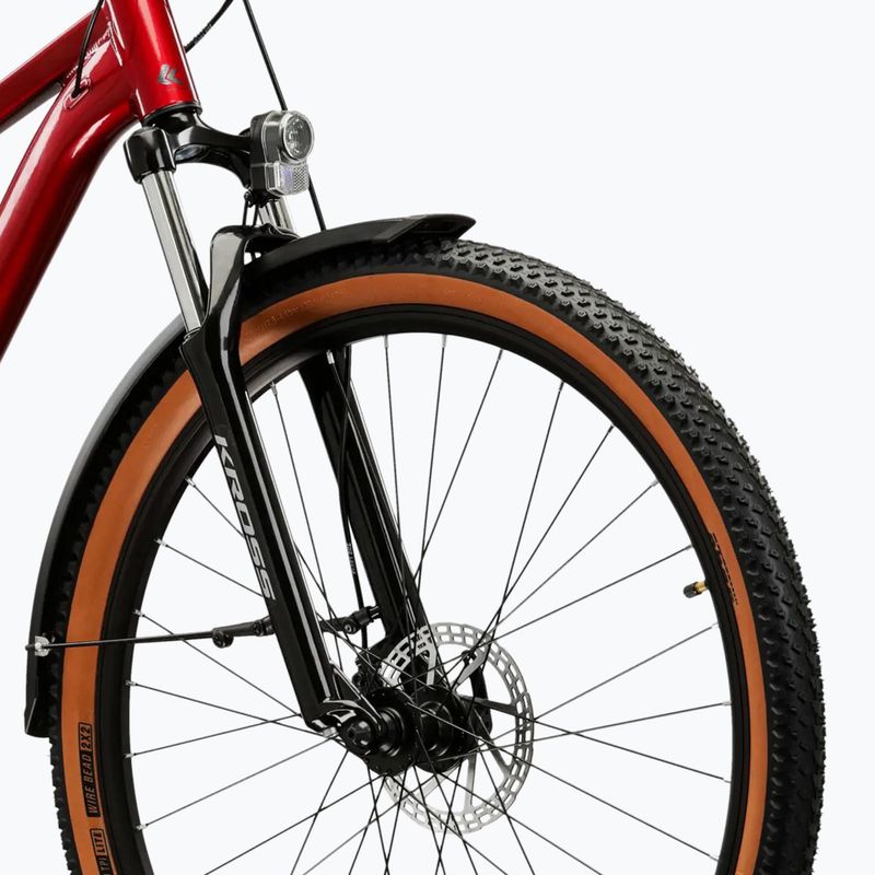 Планински велосипед KROSS Hexagon X200 EQ 29“ ruby red/graphite/shiny 5