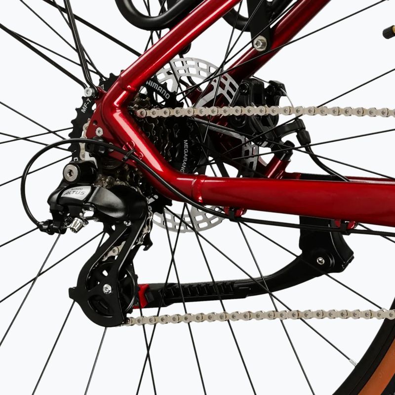 Планински велосипед KROSS Hexagon X200 EQ 29“ ruby red/graphite/shiny 7