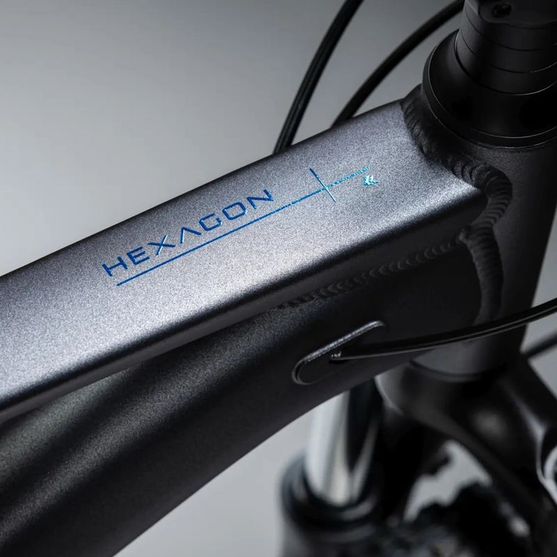 Планински велосипед KROSS Hexagon X200 27,5“ gray/blue/matte 16