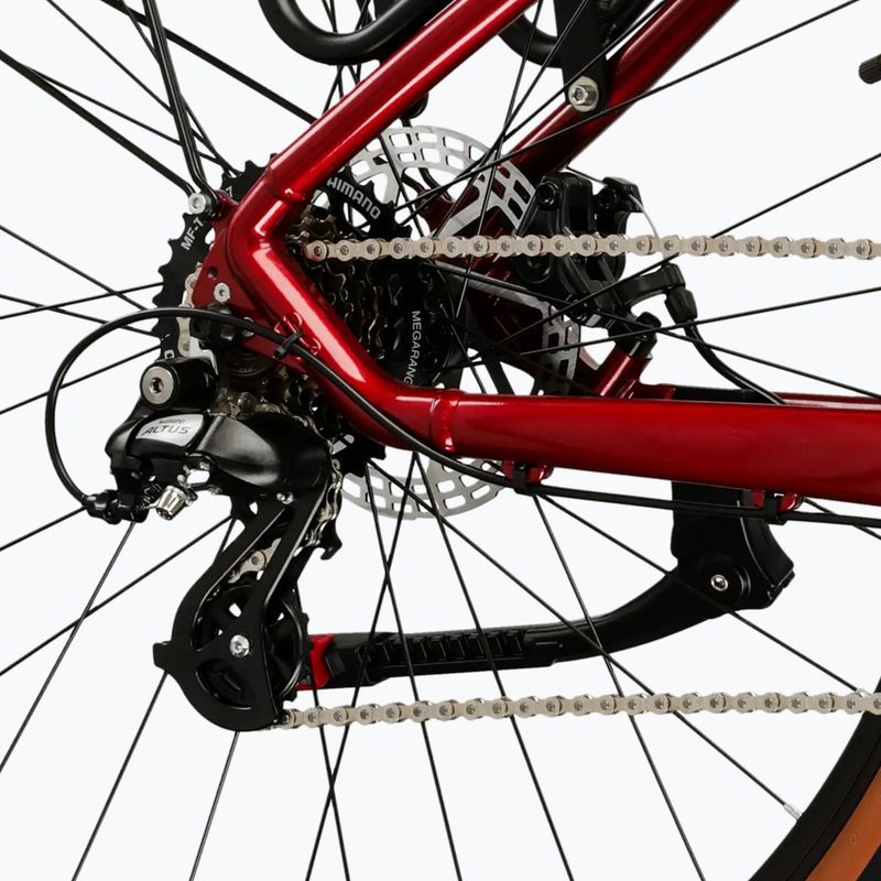 Планински велосипед KROSS Hexagon X200 EQ 27,5“ ruby red/graphite/shiny 8