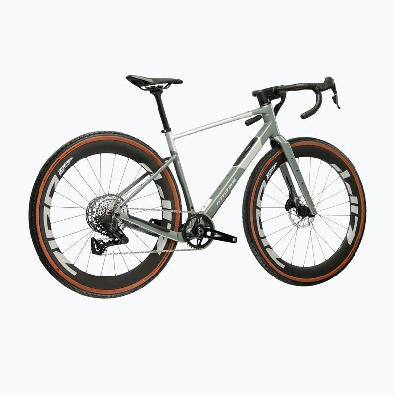 Гравел велосипед KROSS Esker ADV 3.0 green-gray/silver/matt 3