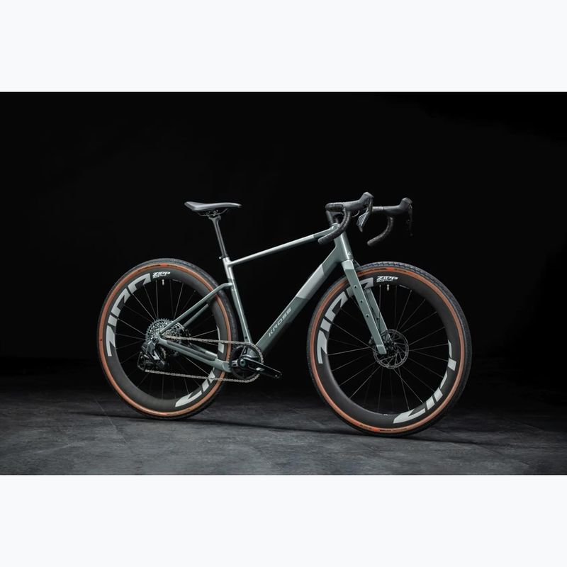 Гравел велосипед KROSS Esker ADV 3.0 green-gray/silver/matt 14