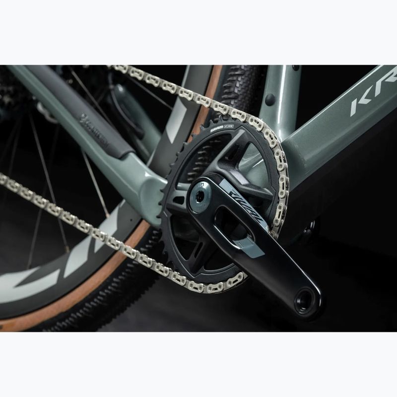 Гравел велосипед KROSS Esker ADV 3.0 green-gray/silver/matt 18