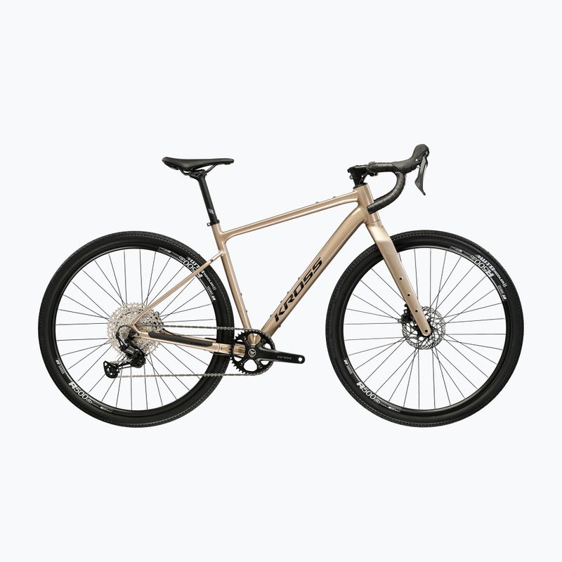 Гравел велосипед KROSS Esker 5.0 titanium/black/glossy
