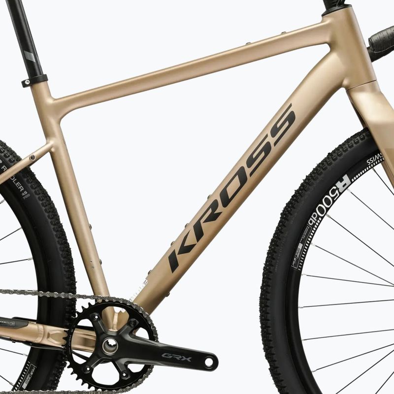 Гравел велосипед KROSS Esker 5.0 titanium/black/glossy 12