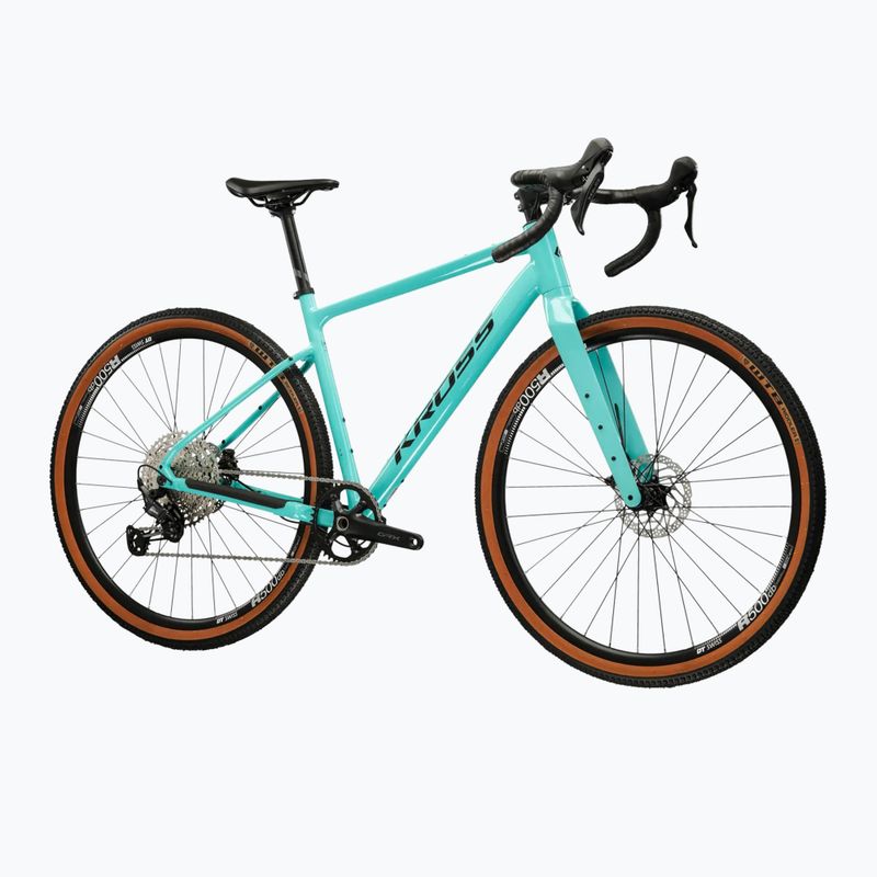 Гравел велосипед KROSS Esker 5.0 sea blue/black/gloss 2