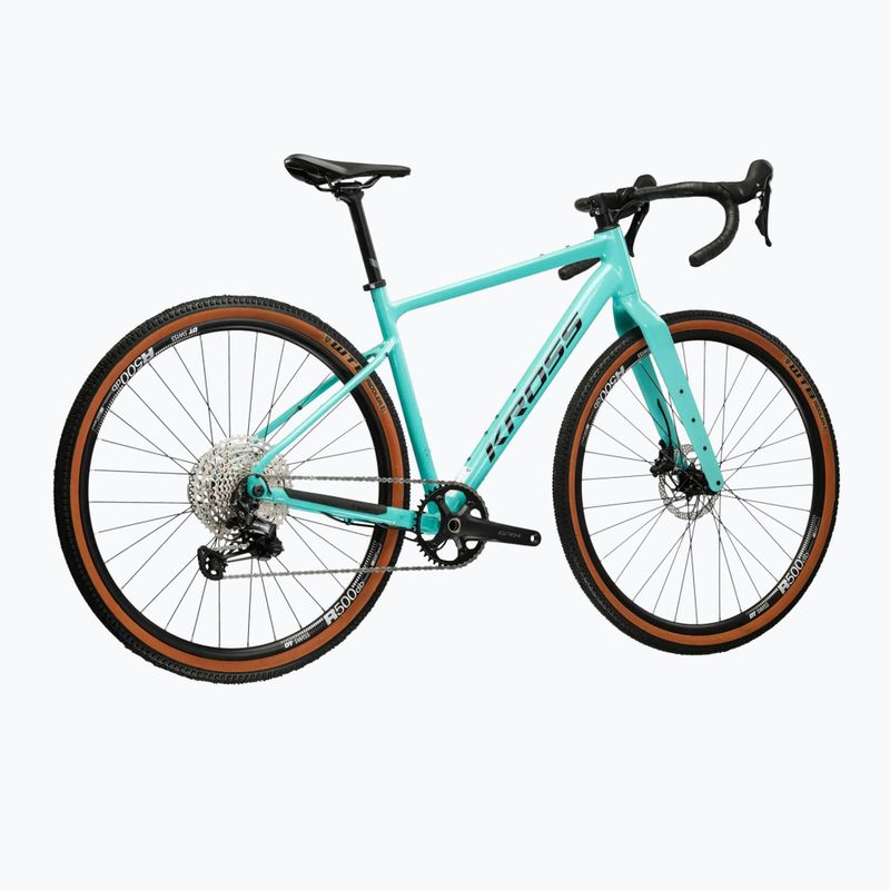 Гравел велосипед KROSS Esker 5.0 sea blue/black/gloss 3