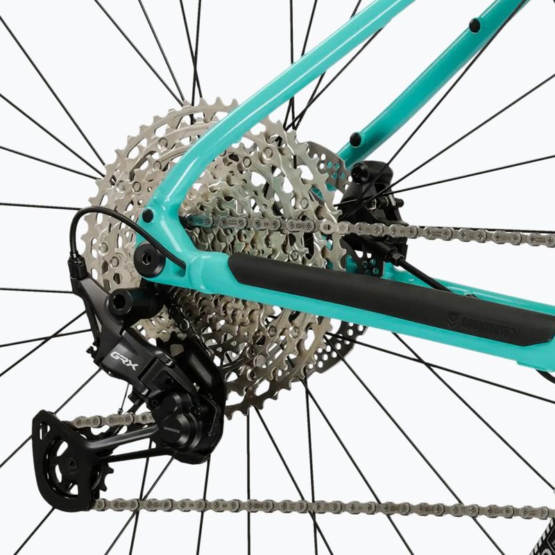 Гравел велосипед KROSS Esker 5.0 sea blue/black/gloss 9