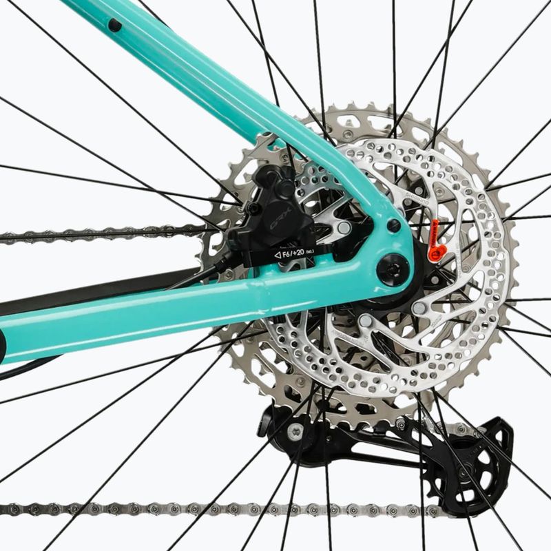 Гравел велосипед KROSS Esker 5.0 sea blue/black/gloss 11