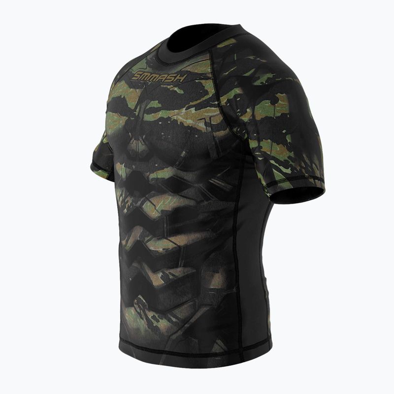 SMMASH Tiger Armour мъжки Rashguard зелен RSO2 4