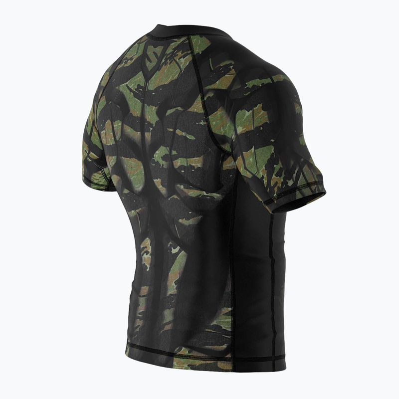 SMMASH Tiger Armour мъжки Rashguard зелен RSO2 5