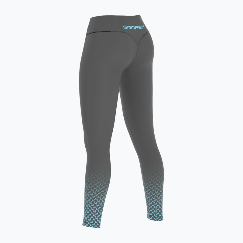 Дамски тренировъчен клин SMMASH Scale 3D Highwaist сив LSO11-002 3