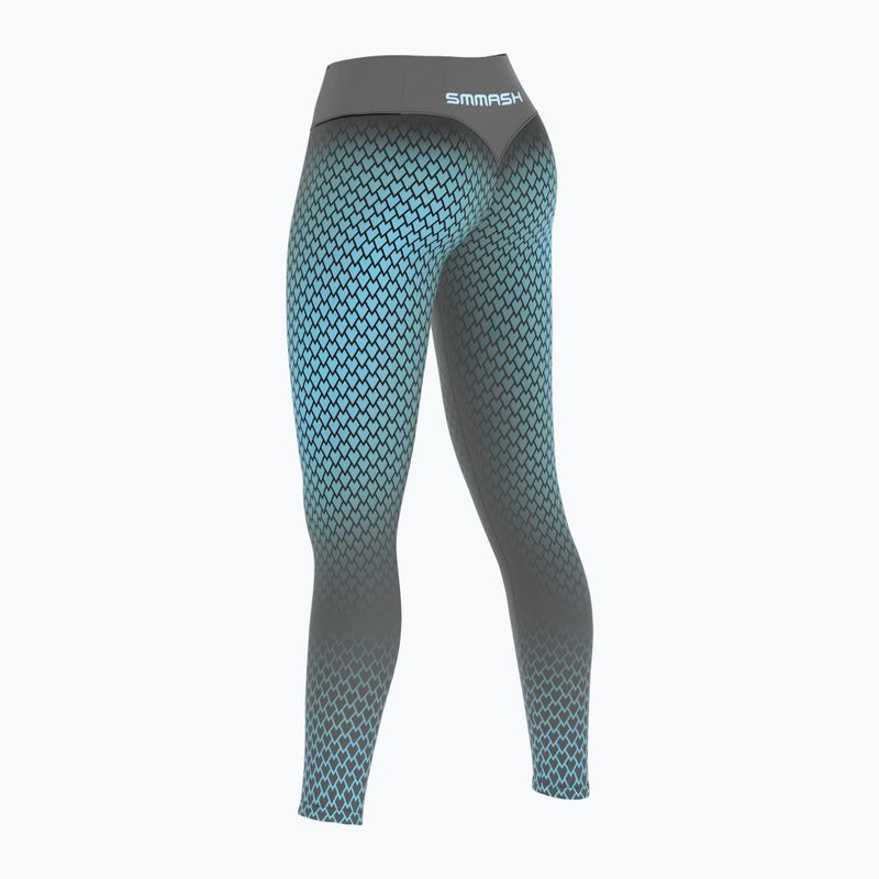 Дамски тренировъчен клин SMMASH Scale 3D Highwaist сив LSO11-002 4