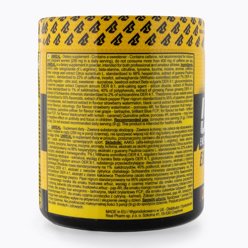 Предварителна тренировка Real Pharm Unreal 360g касис 701510 2