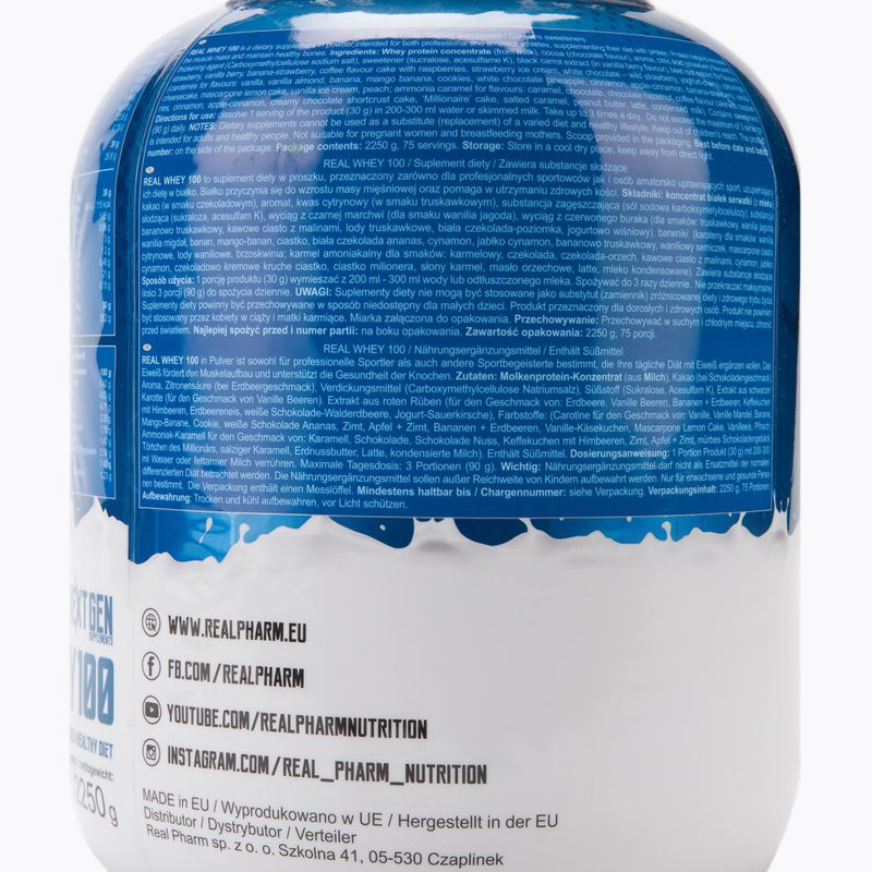 Суроватка Real Pharm Real 2,25kg ванилия-касис 701701 2