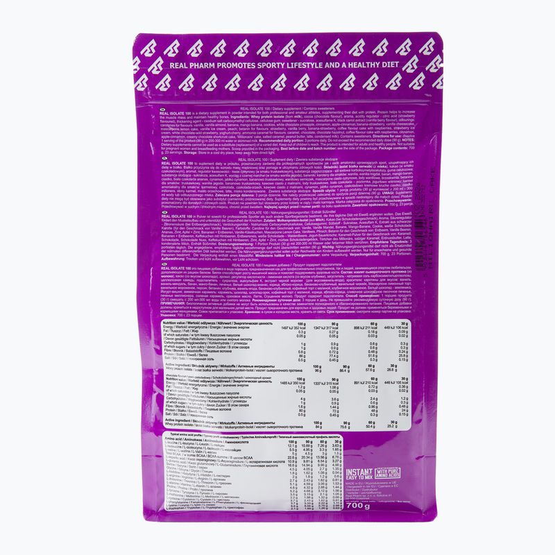 Суроватка Real Pharm Real Isolate 700g за милиони 706546 2
