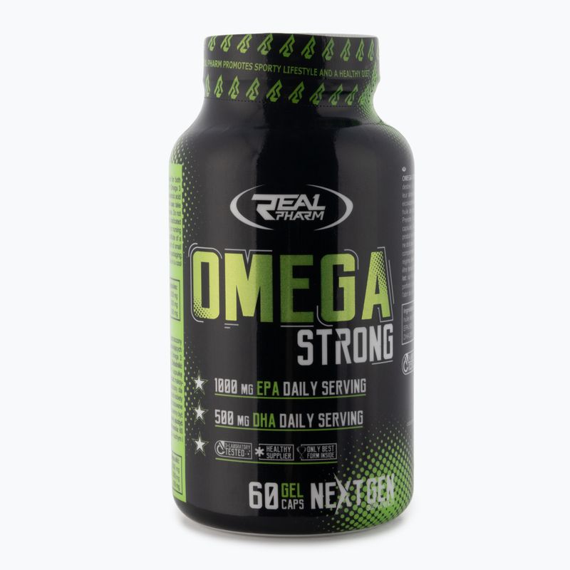 Мастни киселини Real Pharm Omega Strong 60 таблетки