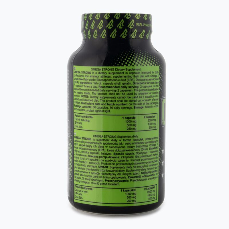 Мастни киселини Real Pharm Omega Strong 60 таблетки 2