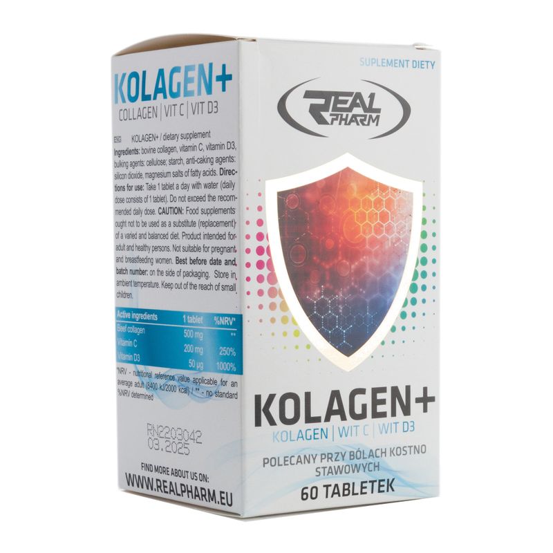 Колаген Real Pharm Colagen+ 60 таблетки 707468