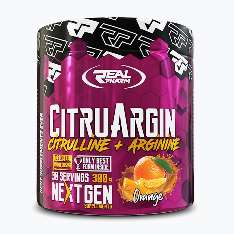 Real Pharm Citrulline + Arginine 300 g orange
