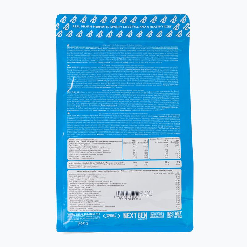 Суроватка Real Pharm Real 700g тирамису 715081 2