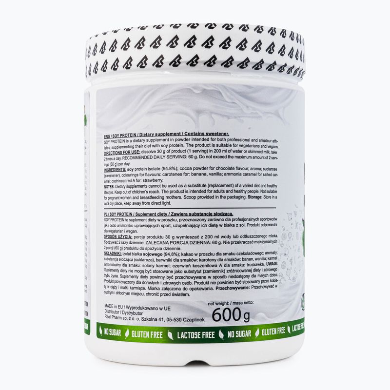 Real Pharm Соев протеин 600 г банан 715326 3