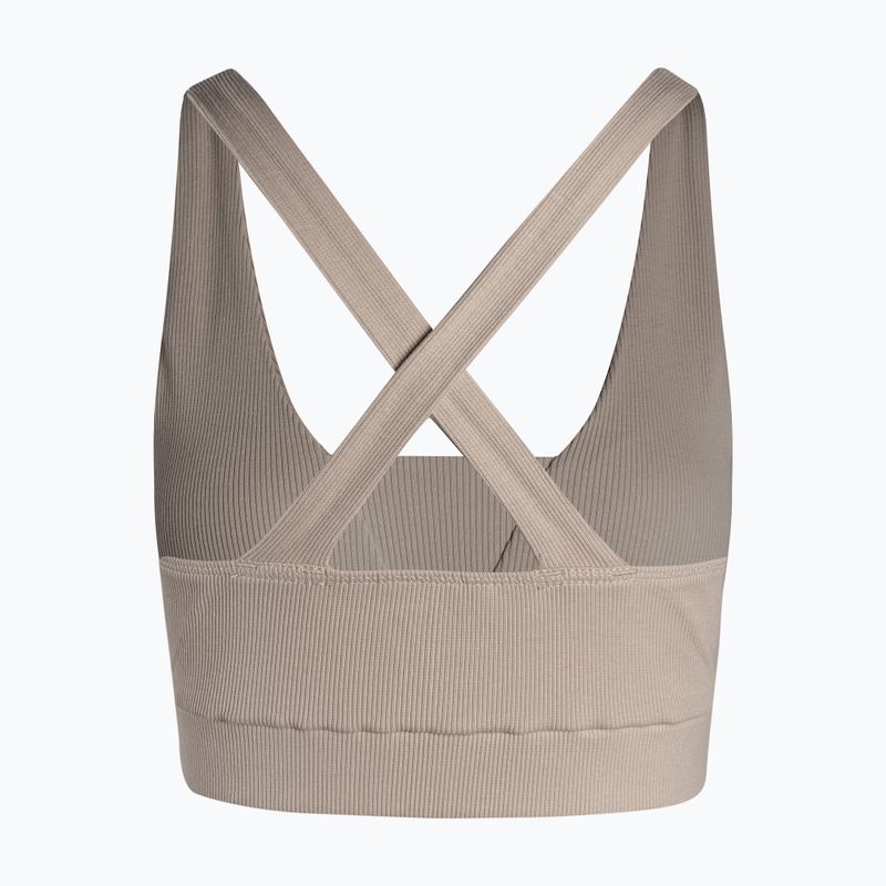 Дамски сутиен за тренировка Carpatree Mellow Rib beige CPW-SB-179-BE 2