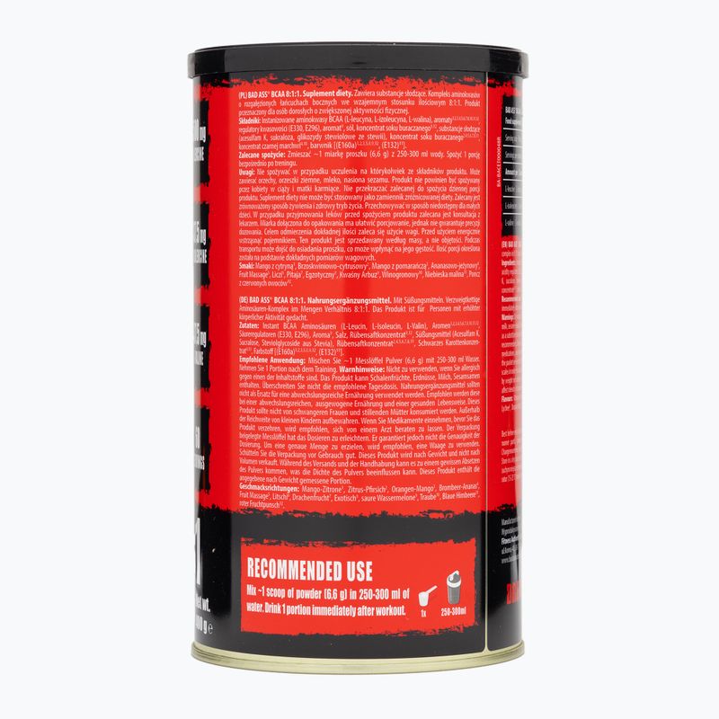 Аминокиселини Fitness Authority Bad Ass Bcaa 8 400 g exotic 3