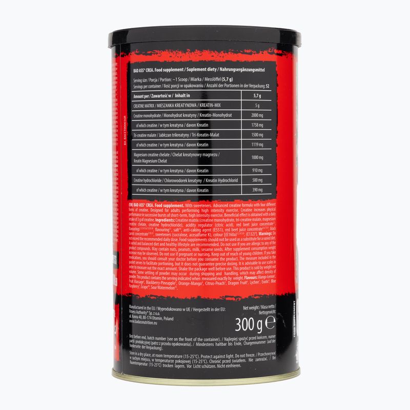 Fitness Authority Bad Ass Crea 300 g цитрус/праскова 2
