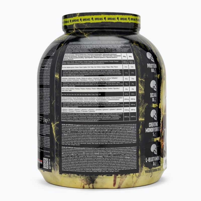 Gainer Fitness Authority Skull Labs Ripped 3 кг ягода 2