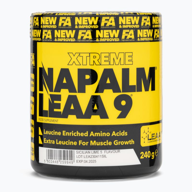 Аминокиселини Fitness Authority Napalm Leaa9 240 g sicilian lime