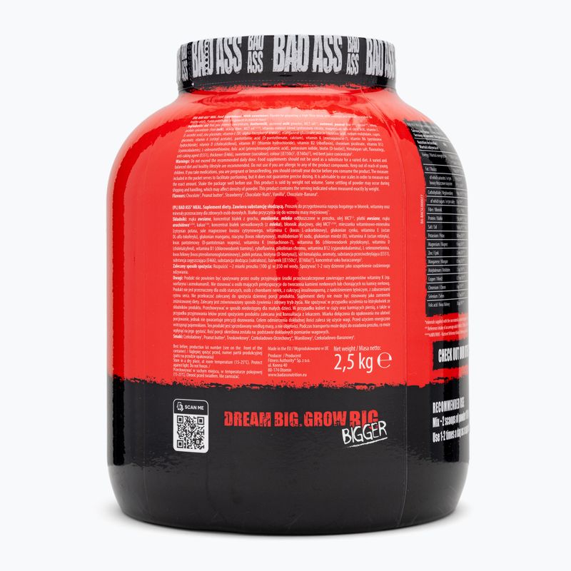 Гейнер Fitness Authority Bad Ass Meal 2,5 kg peanut butter 3