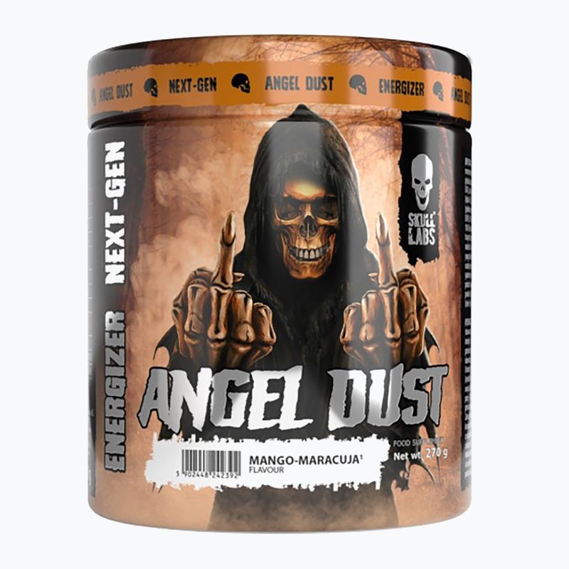 Предтренировъчен продукт Fitness Authority Skull Labs Angel Dust 270 g citrus/peach