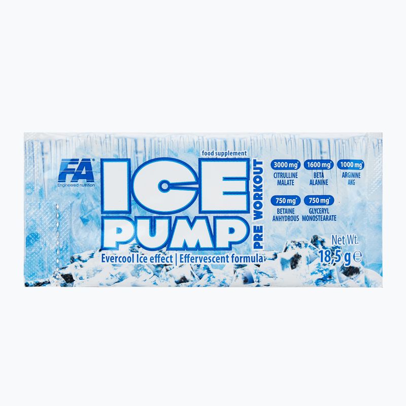 Предтренировъчен продукт на Fitness Authority Fa Ice Pump Pre Workout 18,5 g ледено манго/маракуя