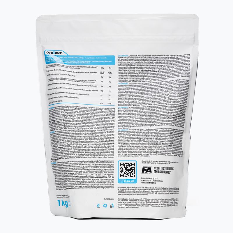 Въглехидрати Fitness Authority Carborade 1 kg mango 2