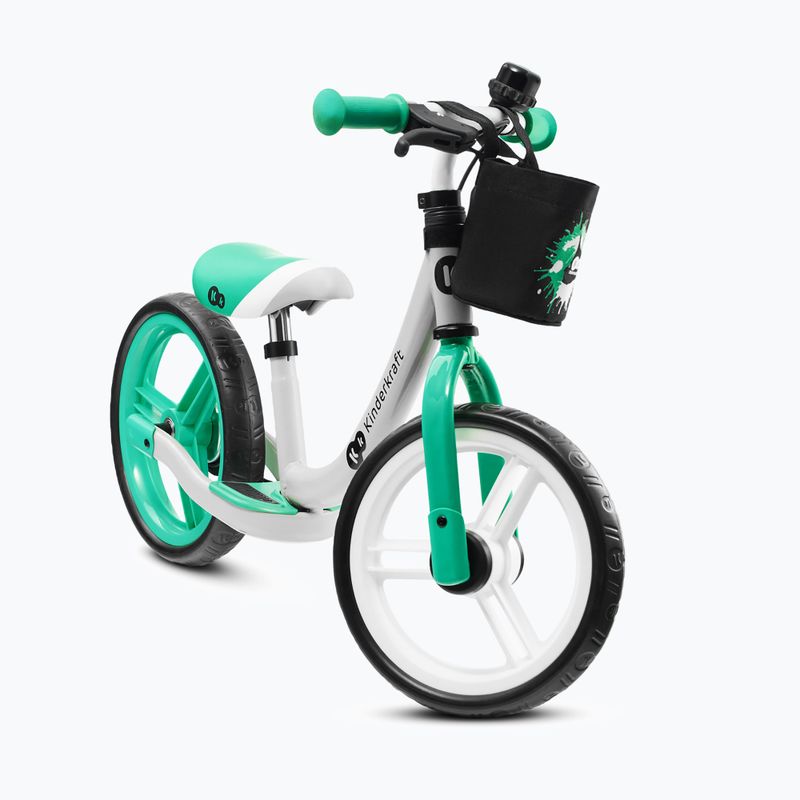 Велосипед без педали Kinderkraft Space light green 2