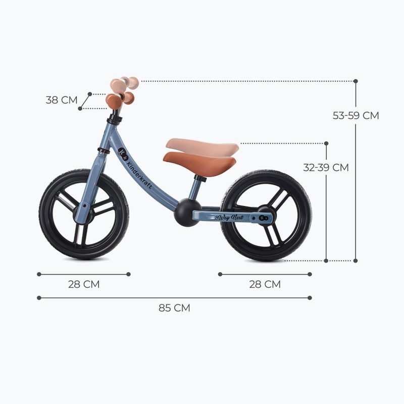 Kinderkraft 2Way Next blue sky велосипед за крос-кънтри 8