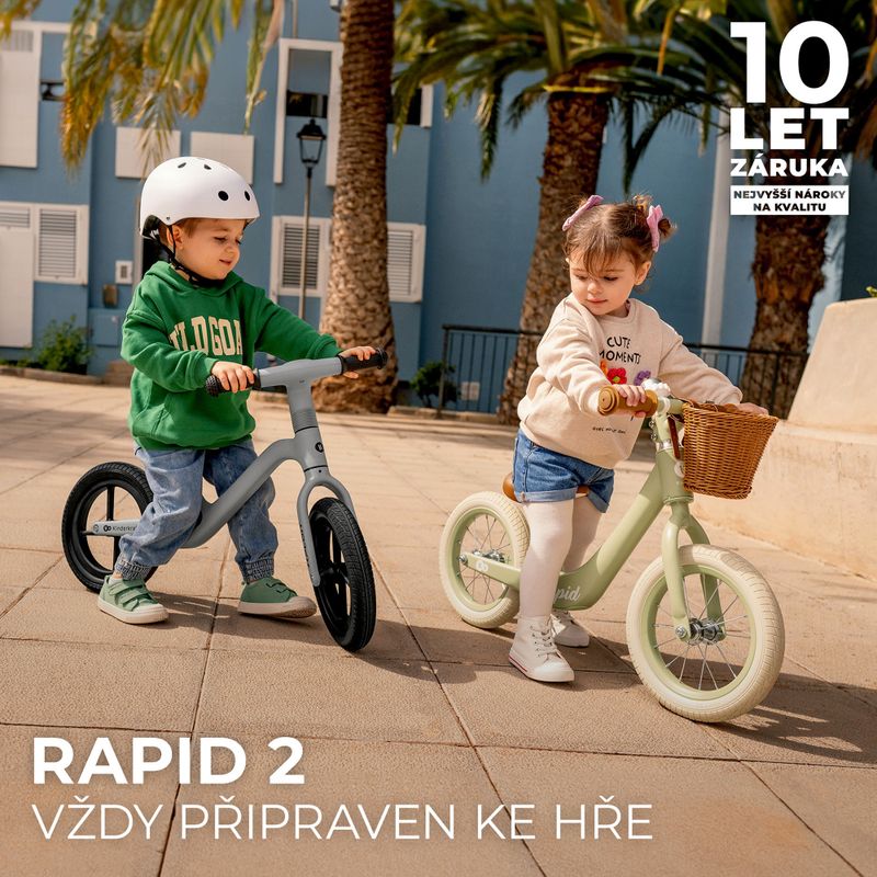 Велосипед без педали Kinderkraft Rapid 2 blue breeze 23