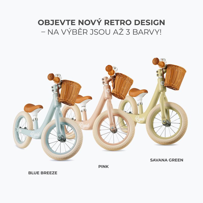 Велосипед без педалии Kinderkraft Rapid 2 pink 7